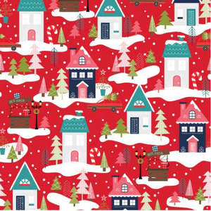 Craft Co Limited: Cup of Cheer - Christmas Neighbourhood Red