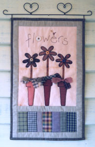 Crafts: Flower Pot Quilt