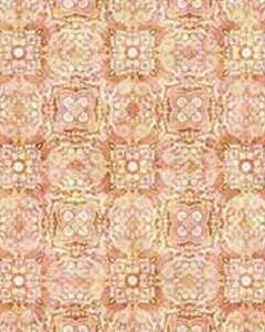 Fabric: Geo Medallions Rust