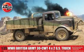 Plastic Model Kit: Airfix - 1:35 WWII British Army 30-CWT 4 x 2 G.S. Truck