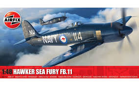 Model Building Military: Airfix - 1:48 Hawker Sea Fury FB.11