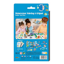 Arts Crafts Drawing Colouring: Avenir - Watercolour Painting & Origami - Under the Sea