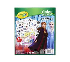Arts Crafts Crayons: Crayola - Colour & Sticker Book - Frozen II