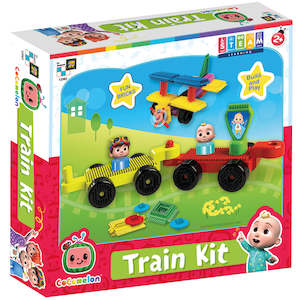 Construction Toys Building Blocks Bricks: CoComelon Train Kit 28cm