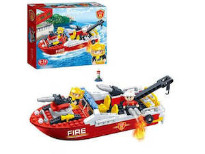Construction Toys Building Blocks Bricks: BanBao - Fire Boat