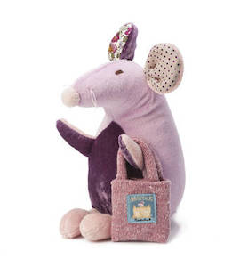 New Born: Ragtales - Pompom Patchwork Mouse