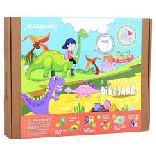 Arts Crafts: Jack in the Box 6 in 1 Craft Box - Discovering Dinosaurs