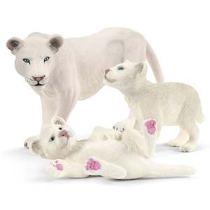 Latest Arrivals 1: Schleich - Lion Mother with Cubs