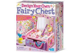 Arts Crafts Diy Kits: 4M - Design Your Own Fairy Chest