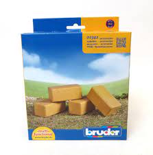 Bruder: Bruder - Hay Bales - 4 block