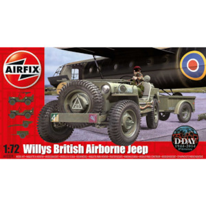 Model Building Cars: Airfix - 1:72 Willys MB Jeep