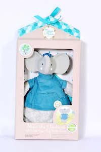 New Born: Meiya & Alvin: Meiya the Mouse Flat Soft Rattle Toy