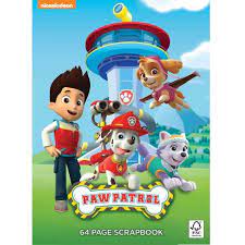 Arts Crafts: Scrapbook 64 pages - Paw Patrol