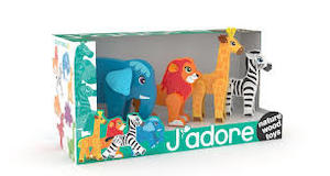 J'adore - Wooden Jungle Play Set