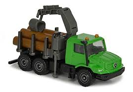 15 Years: Majorette Trailer - Mercedes Benz Zetros 2733 Logging Truck