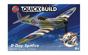 Model Building Aircraft: Airfix Quick Build - D-Day Spitfire