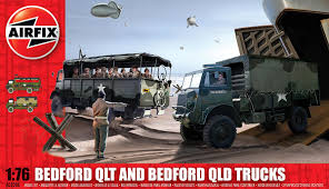 Airfix - 1:76 Bedford QLT and Bedford QLD Trucks