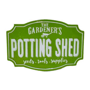 Wall Art - Potting Shed Sign