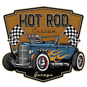 Man Cave - Hot Rod Sign