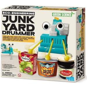 Eco Friendly: 4M Eco-Engineering - Junk Yard Drummer