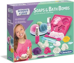 Science Nature: Clementoni Science & Play - Soaps & Bath Bombs
