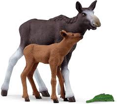 Creative Role Play Action Figures Animal Figures: Schleich - Moose Calf