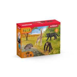 Creative Role Play Action Figures Animal Figures: Schleich - Wild Life Safari Starter Set
