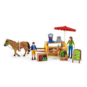 Creative Role Play Action Figures Animal Figures: Schleich - Sunny Day Mobile Farm Stand