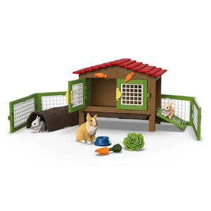 Schleich - Rabbit hutch