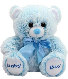 Creative Role Play Soft Toys: Teddytime: Remmie Bear - Blue