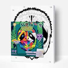 Arts Crafts Diy Kits: Paint by Numbers - Sloth