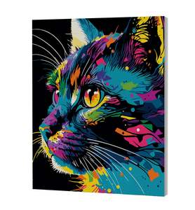 Paint by Numbers - Bright Cat