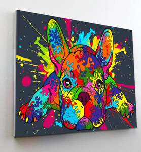 Diamond Art - Pop Art French Bulldog