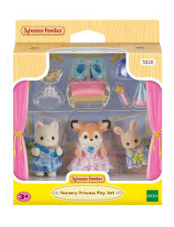 Creative Role Play Action Figures Animal Figures: Sylvanian Families - Nursery Princess Play Set