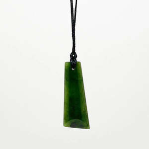 NZ Greenstone Toki Pendant 40mm