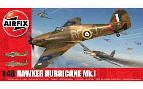 Model Building Aircraft: Airfix - 1:48 Hawker Hurricane Mk.I