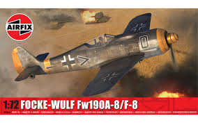 Model Building Aircraft: Airfix - 1:72 Focke-Wulf Fw190A-8/F-8
