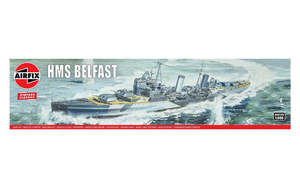 Airfix - 1:600 HMS Belfast (Vintage Classics)