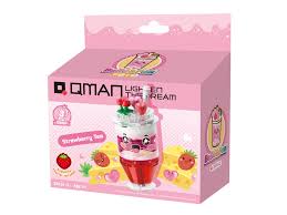 Construction Toys Building Blocks Bricks: Keeppley Qman Bubble & Fun Qtea - Strawberry Tea