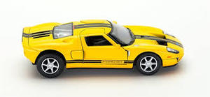 Die Cast Models: Kinsmart - 2006 Ford GT - Yellow