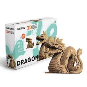 Cartonic 3D Cardboard Sculpture Puzzle - Dragon