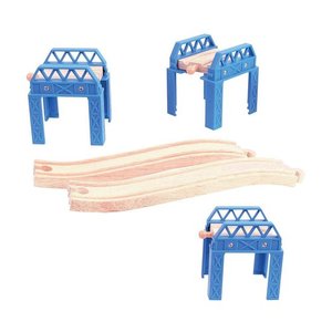 Creative Role Play Wooden Toys: Bigjigs Rail: Construction Support Set