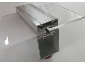 55x65 Polycarbonate Roof System Kit for Decks & Patios PolycarbWN