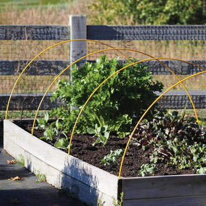 2.4m x  9mm Plastic Coated Fibreglass Rod