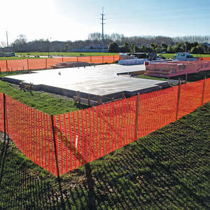 Extruded Fencing: Safety Fence - Dragon 1.2m x 50m