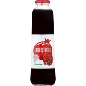 Shirvan's 100% Pure Pomegranate Juice 750ML, Box Price for 6 Bottles - Pomegranate Juice