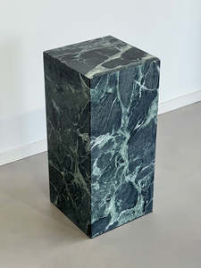 Verde Alpi Marble Plinth