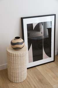 Marble Plinths: Pompeii Travertine Pillar