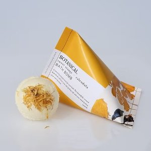 Botanical Skincare: Bath Bomb- Sweet Orange & Calendula