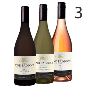 Products: Mixed case - 3 bottles Pond Paddock